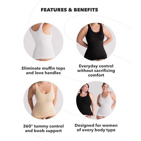 Tummy and Waist Control Body Shapewear. Firm fit - Picture 5 of 8